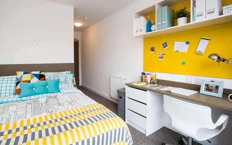 Britannia Students Felda House, London interior 1